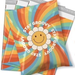 10x13 Groovy Swirl Poly Mailers 20 Count